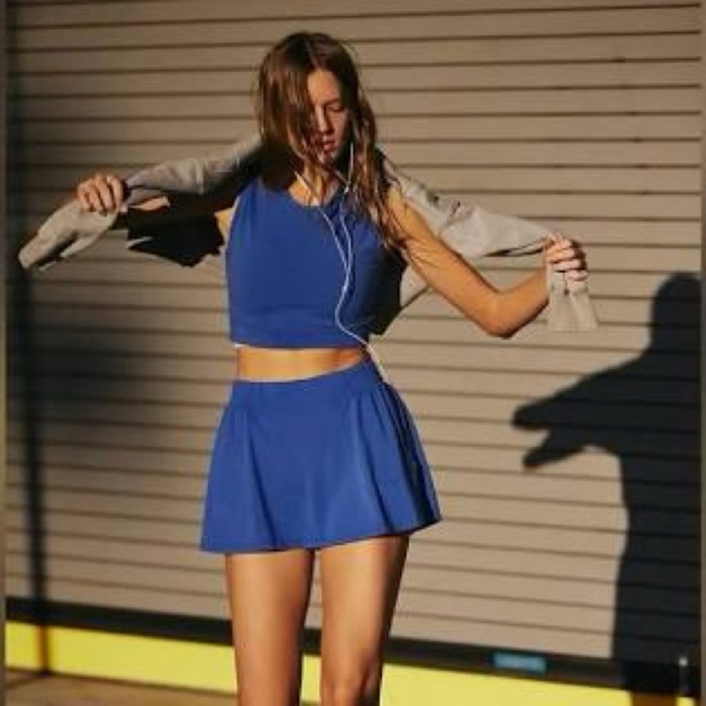 Free People Hot Shot Skort Set